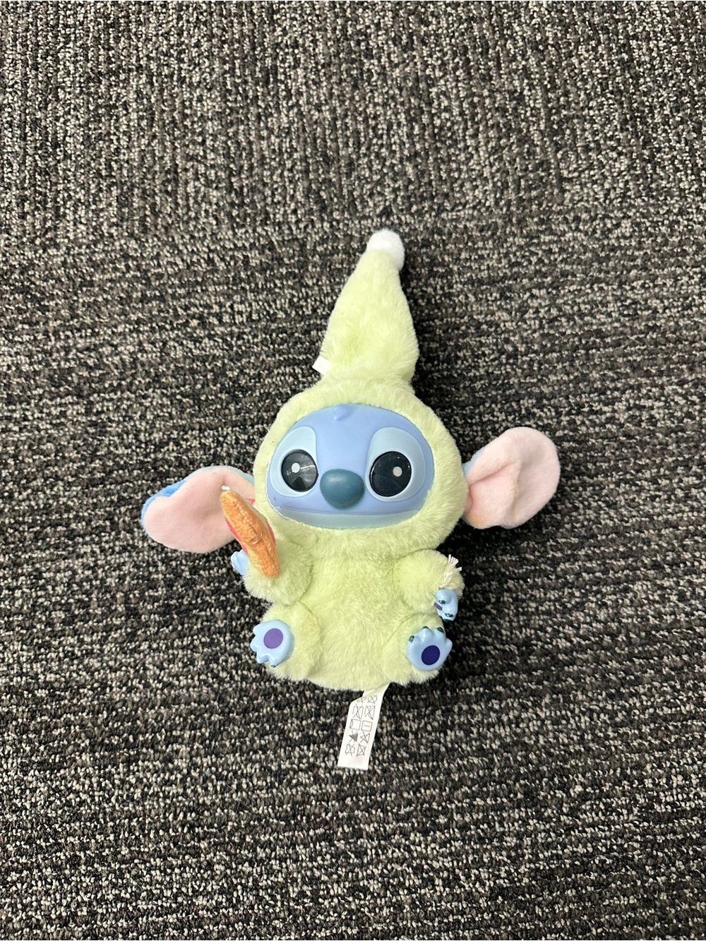 Disney MINISO Lilo & Stitch Stitch Plush Green Hood Small